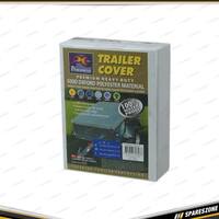 PC Covers Trailer Cover - 600D Oxford Polyester Material 152 x 213 x 8cm