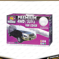 PC Covers 4WD SUV & Van Cover - Extra Large Waterproof 508 x 195 x 152mm