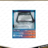 Pro-Kit Mirror - 250mm x150mm 9-3/4 Inch x 6 Inch Universal Truck Door Low-Mount