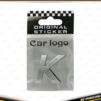 Pro-Kit Decorative Letter K - Package of 10 Car Exterior Vehicle Body Decoration