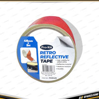 Pro-Kit Tape - Reflective 5 Meters x 48mm High Visibility Pattern