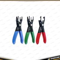3 Pcs of PK Tool Fuel Line Disconnect Pliers Tool Set - Fuel Line Cutting Tools
