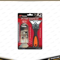 2 Pcs of PK Tool Safety Scraper Set - Push Lock Scraper with 10 Extra Blades