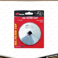 PK Tool Single Size Cup Style Oil Filter Remover - 12 Flat Points 77mm