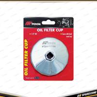 PK Tool Dual Size Cup Style Oil Filter Remover - 14 Flat Points 64mm / 65mm