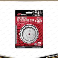 PK Tool 3/8 Inch Dr Cup Style Oil Filter Remover for Late Toyota 6 & 8 Cyl Cars