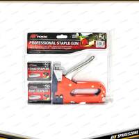 PK Tool T-50 Staple Gun Heavy Duty - Supplied with 8mm & 10mm Staples