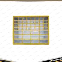 PK Tool 44 Drawer Organiser Case - with 12 Large Drawers & 32 Small Drawers