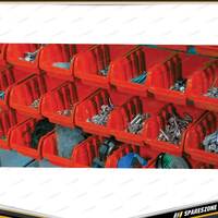 PK Tool 47 Bin Storage Rack Set - Convenient Storage Option for Workshop & Home