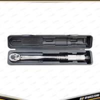 PK Tool 3/8 Inch Drive Torque Wrench - 19-110Nm Twist Handle Torque Adjustment