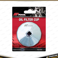 PK Tool Cup Style Oil Filter Remover - 90mm / 91mm 15 Flat Points