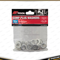 50 Pcs of PK Tool Aluminium Sump Washer - 18mm Inner Diameter 20mm Outer Dia