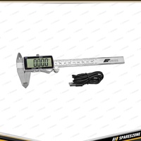 PK Tool 150mm Digital Rechargeable Steel Vernier Caliper - Durable and Powerful