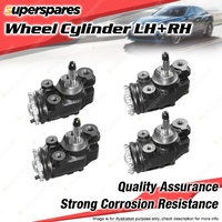 4 LH+RH Front Wheel Cylinders for Kia Combi GAD4C 5.9L Diesel 36.51mm 2000-2004