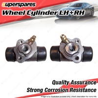 2 LH+RH Rear Wheel Cylinders for Holden Nova SLX LG GS AE101 AE102 1994-1997