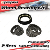 2x Front Wheel Bearing Kit for Nissan Cabstar F22 H40 Datsun GL 2.0L 2.7L