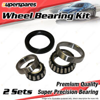 2x Front Wheel Bearing Kit for Ford Cortina TC TD MK3 with Disc Brakes