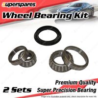 2x Front Wheel Bearing Kit for Volkswagen BEETLE MK1 1.5L 1.6L RWD 1968-1976