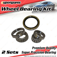 2x Front Wheel Bearing Kit for Toyota Corolla KE72V KE74V T18 TE72 1.3 1.5 1.8