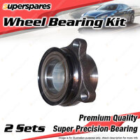 2x Front Wheel Bearing Kit for Toyota Hiace KDH222 KDH223 TRH223 KDH 205 206