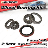 2x Rear Wheel Bearing Kit for Ford Laser KA KB Meteor GA GB 1.5L 1.6L 1981-1985