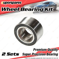 2x Rear Wheel Bearing Kit for Volkswagen Touareg 250 TDI V8 R50 V10 V6 V8 7L