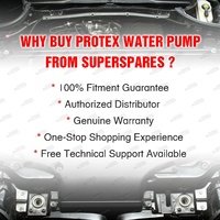 Protex Blue Water Pump for Ford Laser KA KB Meteor GA GB 1.3 1.5L E3 E5 3/81-85