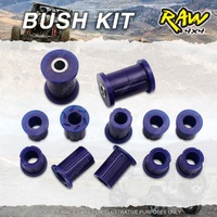 RAW 4x4 Rear Polyurethane Leaf Spring Bush Kit for Ford Ranger PX I & II