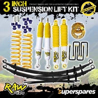 75mm Raw Nitro Max Shock Suspension Lift Kit for Nissan Navara D40 2005-on