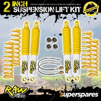 50mm Raw Nitro Max Lift Kit Castor Bushes for Toyota Landcruiser 80 105 Series