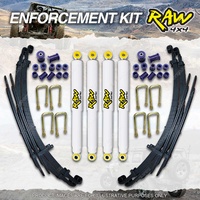 Raw Nitro Shocks Leaf 50mm Lift Kit for Toyota Landcruiser FJ BJ70 73 74 BJ71