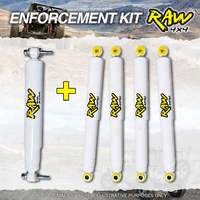 Raw 4x4 Nitro Shocks + Steering Damper for FORD MAVERICK Y60 03/1988 - on