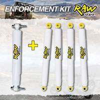 RAW 4x4 Nitro Shocks + Steering Damper for Toyota 4 Runner Surf LN RN YN VZN 130