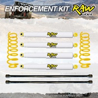 Raw Nitro Shocks Torsion Bar Coil for MITSUBISHI CHALLENGER PA 50mm Lift Kit