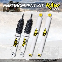 F + R 50mm RAW 4x4 Nitro Shock Absorbers for Toyota Prado GRJ KZJ120 KDJ120 121