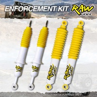 F + R 50mm RAW 4x4 Nitro Max Shock Absorbers for Toyota Prado GJR KDJ150 KDJ155