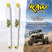 2 x Rear STD RAW 4x4 Nitro Shock Absorbers for Toyota 4 Runner Surf LN60 YN60