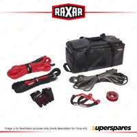 RAXAR Recovery Kit - Kinetic Rope & Gloves & Recovery Ropes Ring & Shackle & Bag