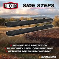 RAXAR Heavy Duty Side Steps for Mitsubishi Triton MR 2019-On 4X4 Offroad