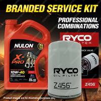 Ryco Oil Filter 5L XPR10W40 Engine Oil Service for Mitsubishi Verada KL KJ KH KE