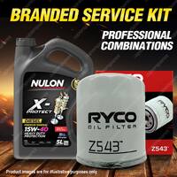 Ryco Oil Filter 5L PROHD15W40 Engine Oil Service Kit for Citroen Xantia 1.9 1.9L