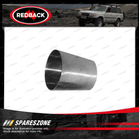 Redback Reducing Cone Transition Pipe 75mm 3" - 100mm 4" Stainless Steel