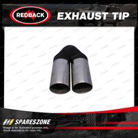 Redback Exhaust Tip Y-Piece Inner Cone - 63mm 2-1/2" In Twin 63mm 2-1/2" Out