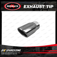 Redback Exhaust Tip Angle Cut / Rolled In for Ford Mustang 08/2014-06/2018