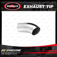 Redback Exhaust Tip Dump Pipe - 76mm 3" In 76mm 3" Out 178mm Long