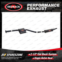 Redback Exhaust System 1 Outlet Rear for Holden Commodore Calais VT VX VY 3.8L