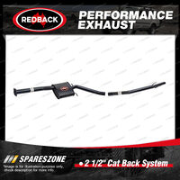 Redback 2 1/2" Cat Back System for HSV XU6 VT VX 3.8L Petrol 03/1998-12/2002