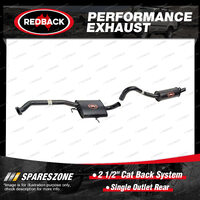 Redback Exhaust System 1 Outlet Rear for Holden Commodore Calais VN VP VR VS