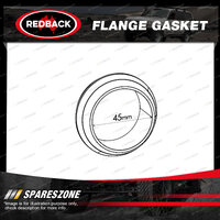 Redback Flange Gasket Inside Diameter 45mm for Jaguar XJS XJSC 5.3L Petrol