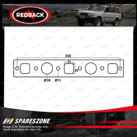 Redback DSF Manifold Gasket for British Leyland Mini 800 850 1000 1100 1300